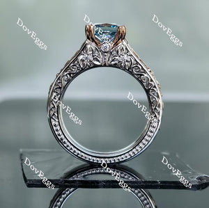 Doveggs vintage engagement ring only semi-mount only(Exclusively to DovEggs Stones)