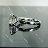 Doveggs solitaire engagement ring semi-mount only(Exclusively to DovEggs Stones)