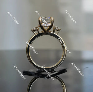 The Katherine pave engagement ring only semi-mount only(Exclusively to DovEggs Stones)