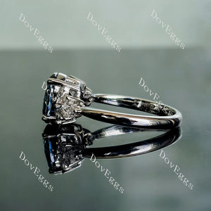 Doveggs floral engagement ring only semi-mount only(Exclusively to DovEggs Stones)