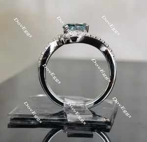 The Bella Daija engagement ring only semi-mount only(Exclusively to DovEggs Stones)