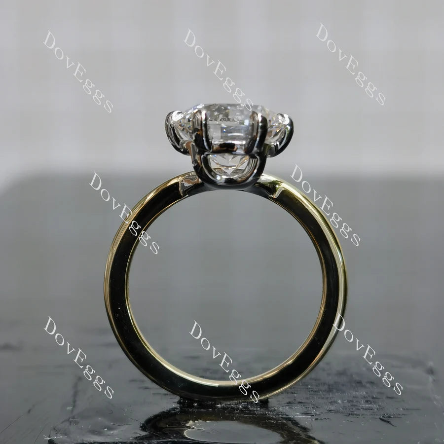 Doveggs solitaire engagement ring semi-mount only(Exclusively to DovEggs Stones)