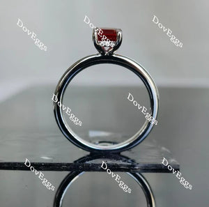 DoveEggs art deco engagement ring semi-mount only(Exclusively to DovEggs Stones)