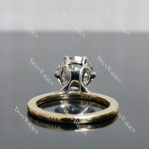 Doveggs solitaire engagement ring semi-mount only(Exclusively to DovEggs Stones)