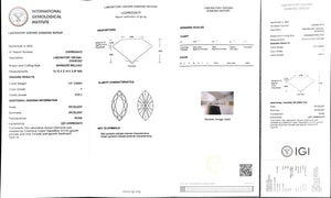 Doveggs 1.01ct Marquise F color VVS2 Clarity Excellent cut lab diamond stone(certified)