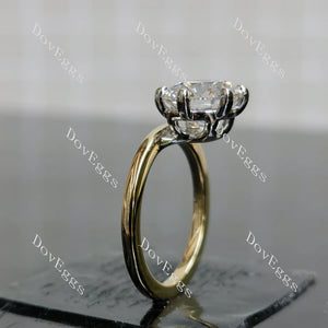 Doveggs solitaire engagement ring semi-mount only(Exclusively to DovEggs Stones)