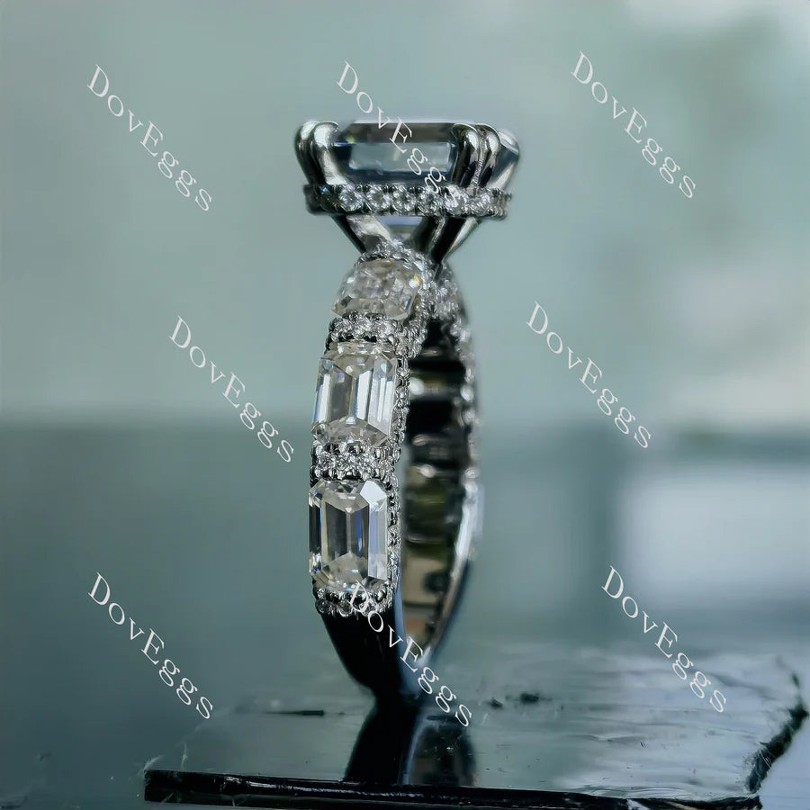 The Harlow engagement ring only semi-mount only(Exclusively to DovEggs Stones)