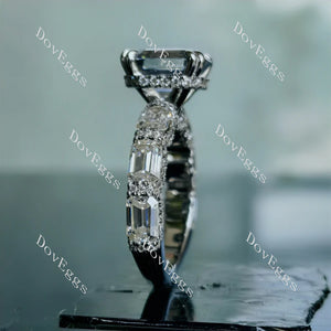 The Harlow engagement ring only semi-mount only(Exclusively to DovEggs Stones)