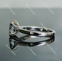 Doveggs solitaire engagement ring semi-mount only(Exclusively to DovEggs Stones)