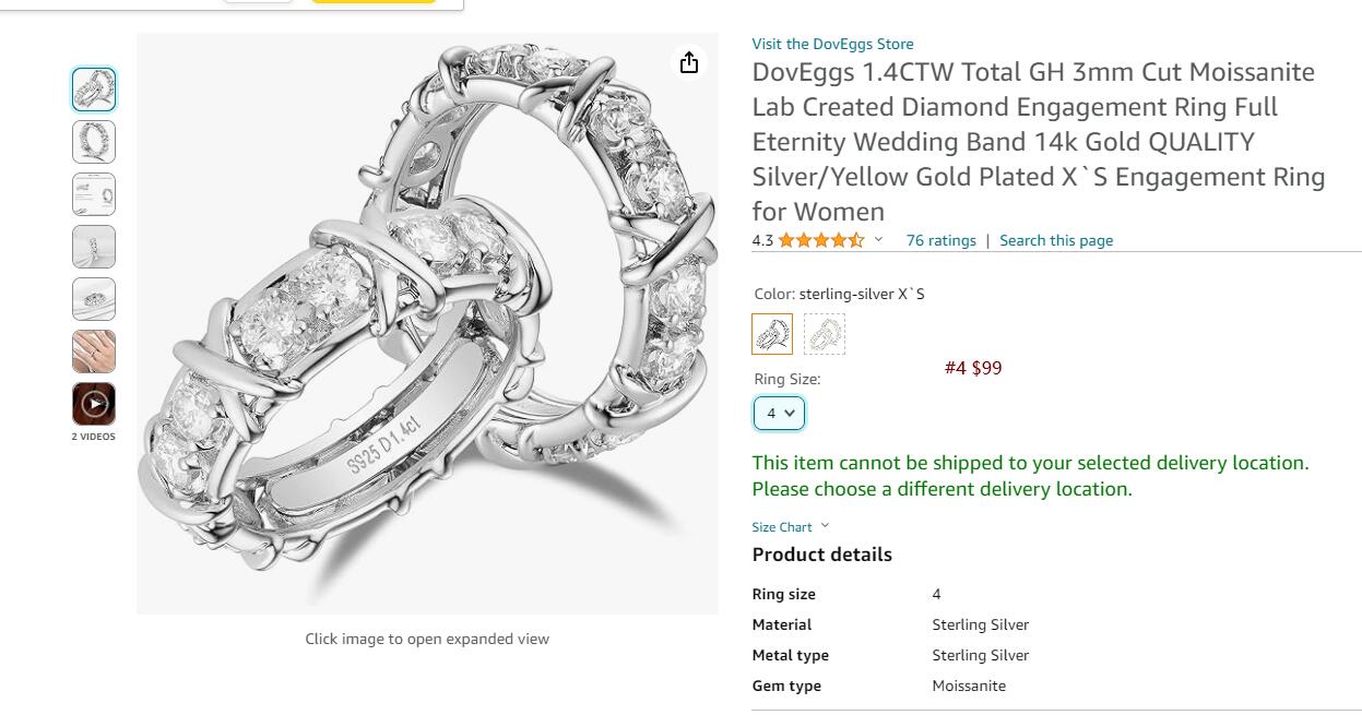 Price match for Amazon bands