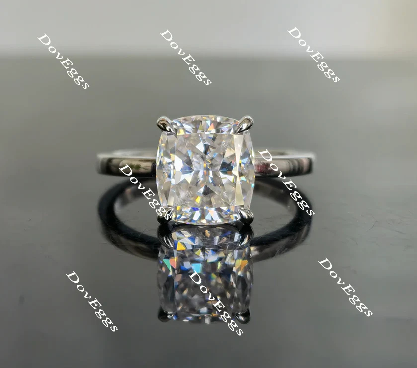 Doveggs solitaire engagement ring semi-mount only(Exclusively to DovEggs Stones)