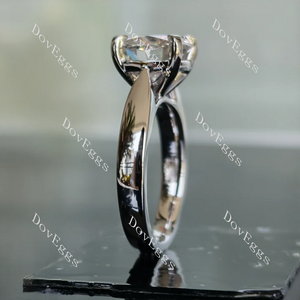 Doveggs solitaire engagement ring semi-mount only(Exclusively to DovEggs Stones)