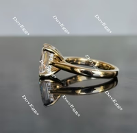 Doveggs solitaire engagement ring semi-mount only(Exclusively to DovEggs stones)