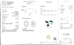 Doveggs 1.02ct oval F color VS1 Clarity Excellent cut lab diamond stone(certified)