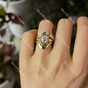 Doveggs solitaire engagement ring only semi-mount only(Exclusively to DovEggs Stones)