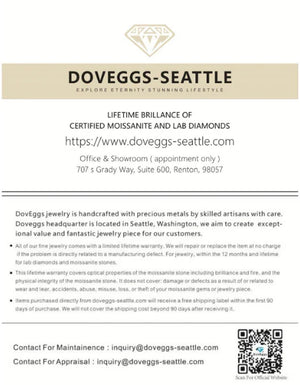 DovEggs curved engagement ring only semi-mount only(Exclusively to DovEggs Stones)