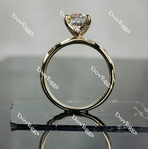 DovEggs floral engagement ring semi-mount only(Exclusively to DovEggs Stones)