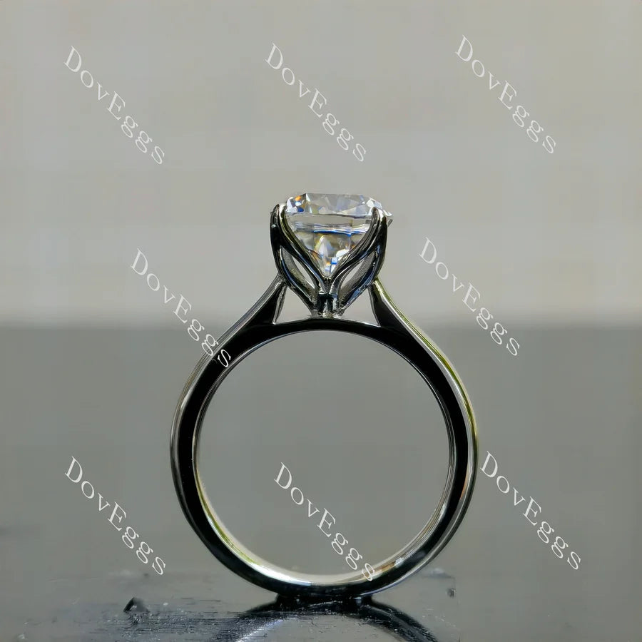 Doveggs solitaire engagement ring semi-mount only(Exclusively to DovEggs Stones)