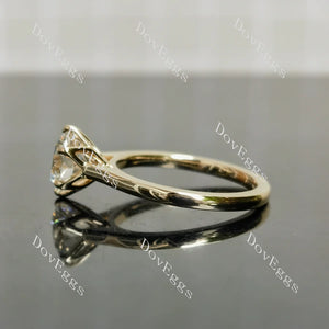 Doveggs solitaire engagement ring semi-mount only(Exclusively to DovEggs Stones)