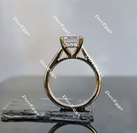 Doveggs solitaire engagement ring semi-mount only(Exclusively to DovEggs stones)