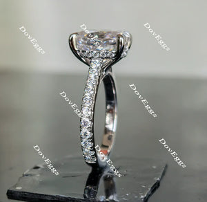 The Christina pave engagement ring only semi-mount only(Exclusively to DovEggs Stones)