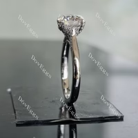 Doveggs vintage engagement ring semi-mount only(Exclusively to DovEggs stones)