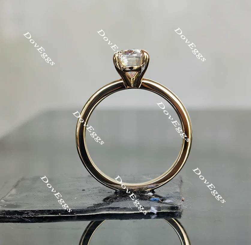 Bailey Jackson solitaire engagement ring semi-mount only(Exclusively to DovEggs Stones)