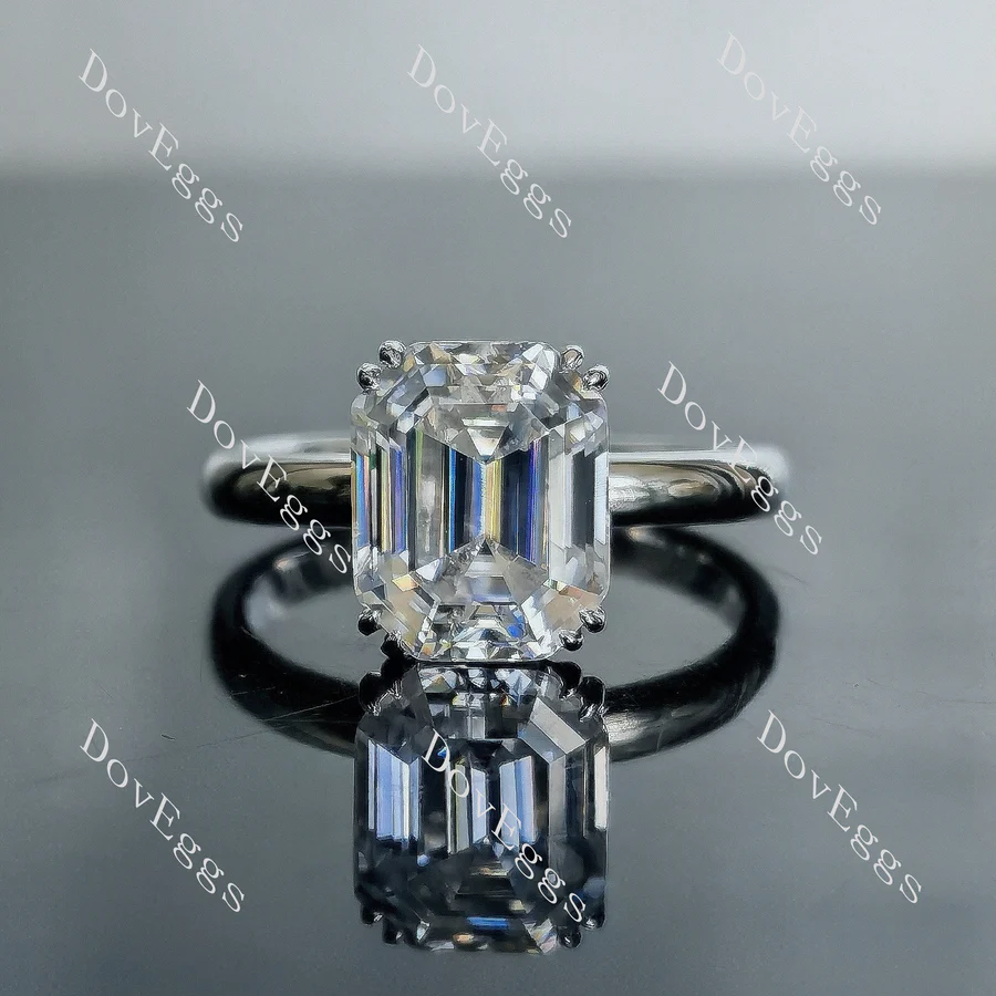 Doveggs solitaire engagement ring semi-mount only(Exclusively to DovEggs Stones)