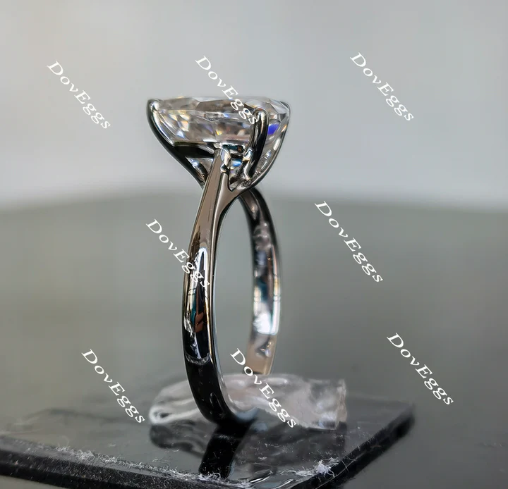 Doveggs solitaire engagement ring semi-mount only(Exclusively to DovEggs Stones)