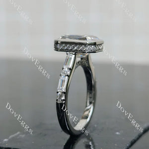 Pawleys Promise bezel engagement ring semi-mount only(Exclusively to DovEggs Stones)