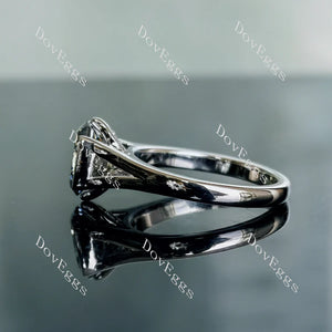 Doveggs solitaire engagement ring semi-mount only(Exclusively to DovEggs Stones)