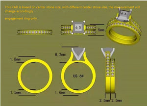 Doveggs half eternity pave engagement ring only semi-mount only(Exclusively to DovEggs Stones)