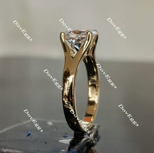 Doveggs solitaire split shank engagement ring semi-mount only(Exclusively to DovEggs Stones)