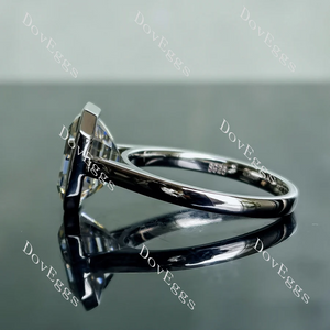 Doveggs solitaire engagement ring semi-mount only(Exclusively to DovEggs Stones)