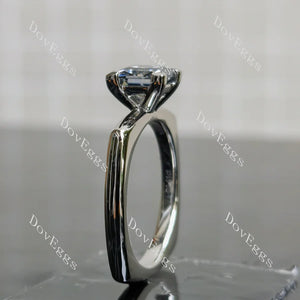 DovEggs solitaire engagement ring semi-mount only(Exclusively to DovEggs Stones)