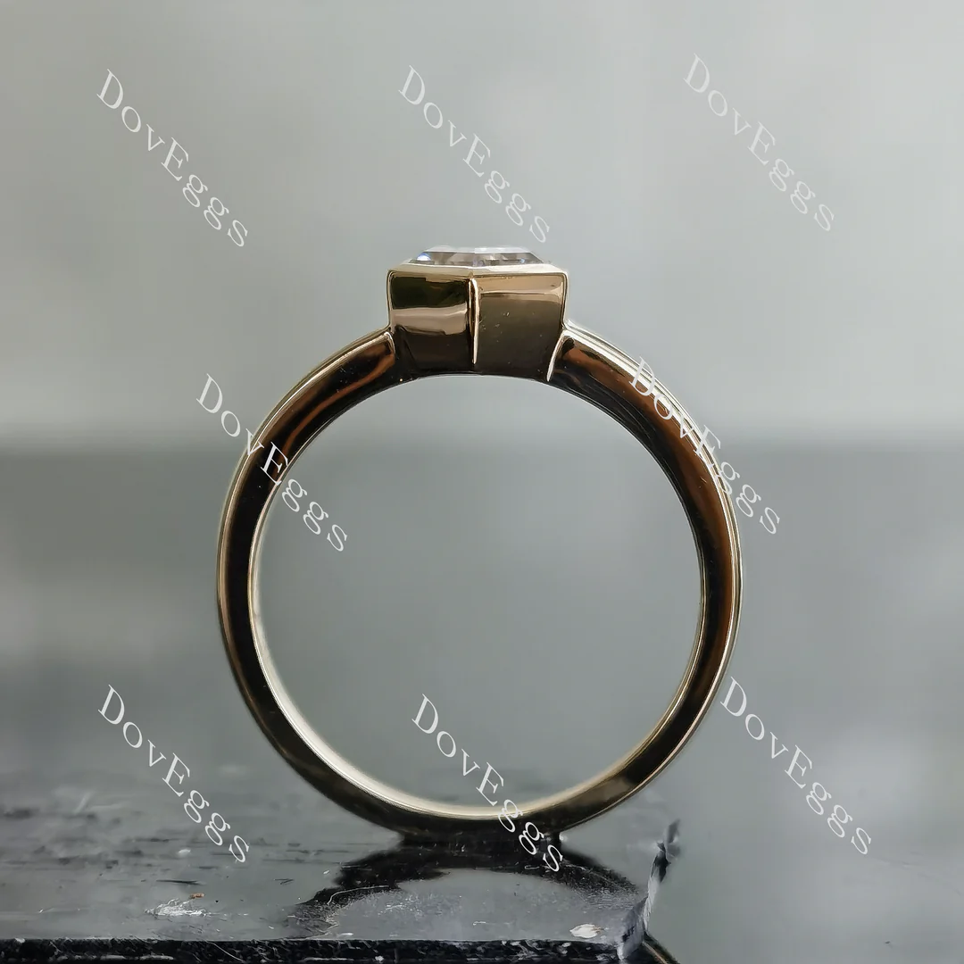 Doveggs solitaire engagement ring semi-mount only(Exclusively to DovEggs Stones)