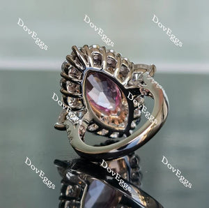 DovEggs vintage halo engagement ring only semi-mount only(Exclusively to DovEggs Stones)