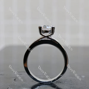 Doveggs pave engagement ring semi-mount only(Exclusively to DovEggs Stones)