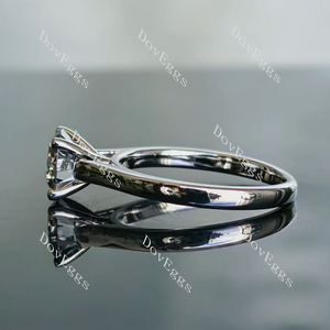 Doveggs solitaire engagement ring semi-mount only(Exclusively to DovEggs Stones)