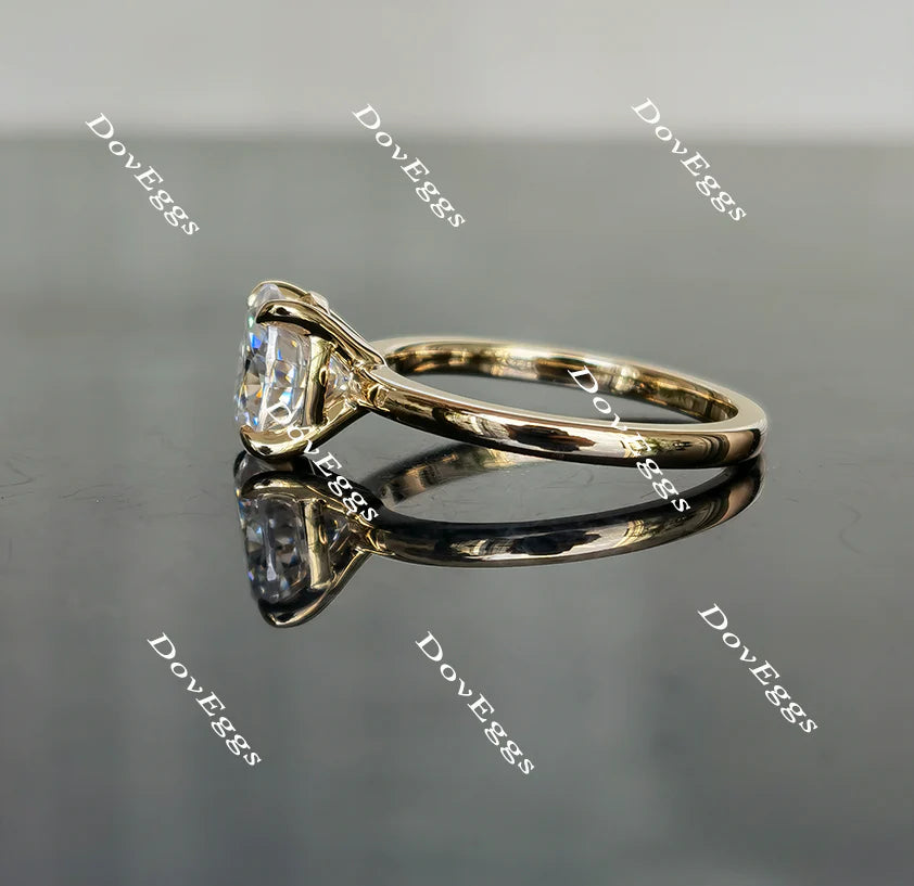 Bailey Jackson solitaire engagement ring semi-mount only(Exclusively to DovEggs Stones)