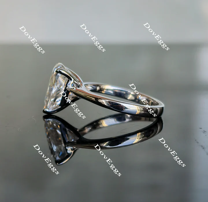 Doveggs solitaire engagement ring semi-mount only(Exclusively to DovEggs Stones)