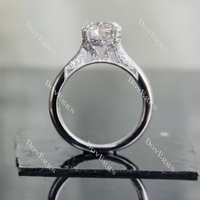 Doveggs vintage engagement ring semi-mount only(Exclusively to DovEggs stones)