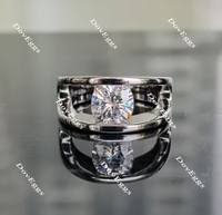 Doveggs solitaire engagement ring semi-mount only(Exclusively to DovEggs stones)