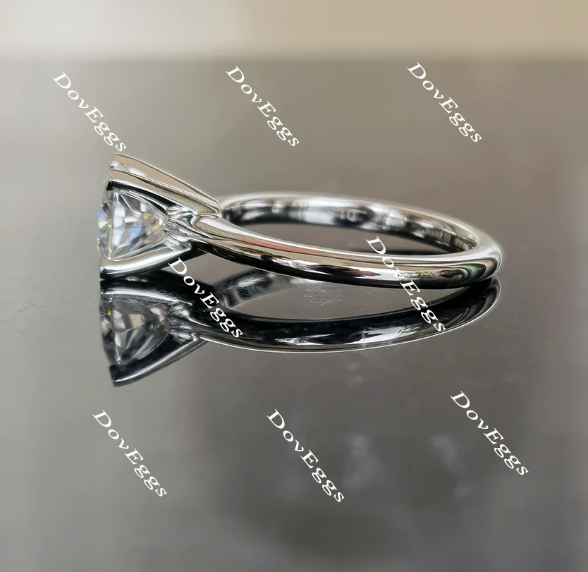 Doveggs solitaire engagement ring semi-mount only(Exclusively to DovEggs Stones)