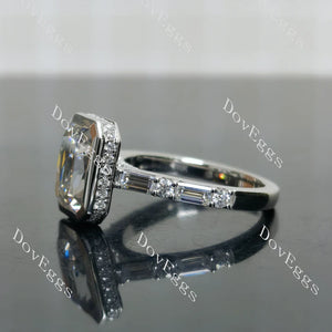 Pawleys Promise bezel engagement ring semi-mount only(Exclusively to DovEggs Stones)