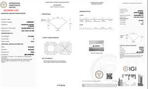 Doveggs 1.03ct Asscher D color VVS2 Clarity Excellent cut lab diamond stone(certified)